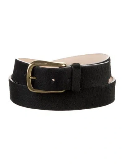 Pre-owned Streets Ahead Leather Belt In Black
