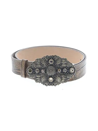 Pre-owned Streets Ahead Leather Belt In Brown