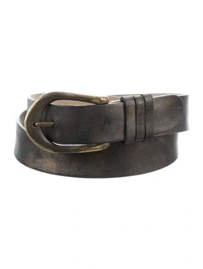 Pre-owned Streets Ahead Leather Belt In Brown