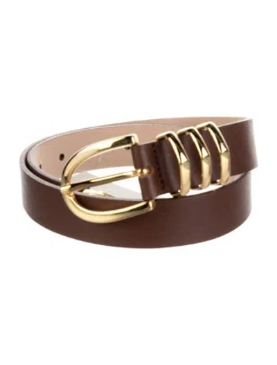 Pre-owned Streets Ahead Leather Belt In Brown