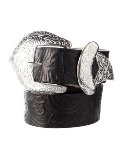 Pre-owned Streets Ahead Leather Waist Belt