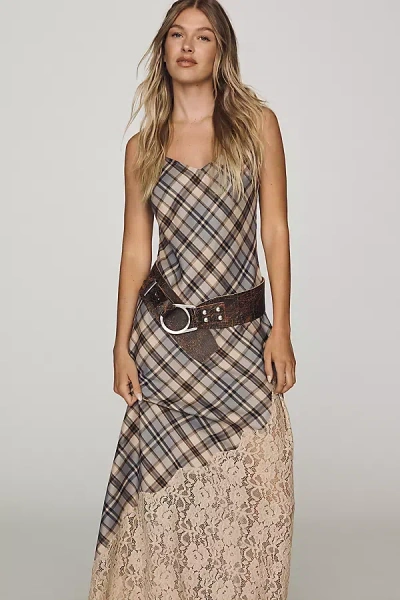 Streets Ahead Low-slung Belt In Black