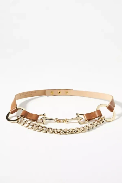 Streets Ahead Multi Chain Belt In Brown