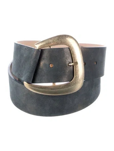 Pre-owned Streets Ahead Suede Belt