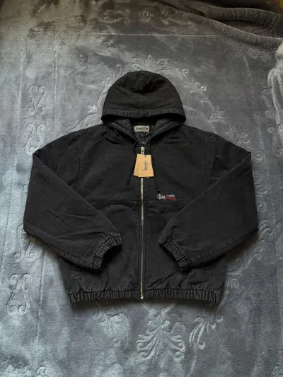 Pre-owned Streetwear Stussy Insulated Jacket In Black