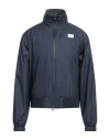 Streim Man Jacket Midnight Blue Size Xl Polyester In Blue
