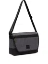 Strellson Textured Panelled Laptop Bag In Gray