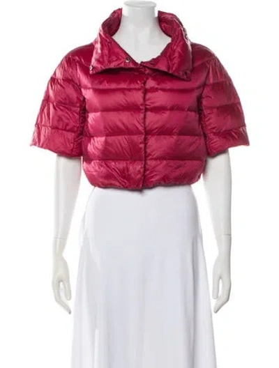 Pre-owned Strenesse Down Jacket In Red