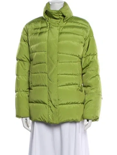 Pre-owned Strenesse Jacket In Green