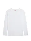 Stretch Long-sleeve T-shirt In White