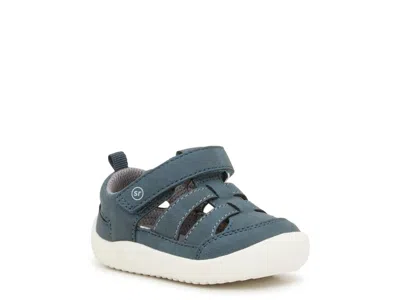 Stride Rite Amos 4.0 Fisherman Sandal Kids' In Navy