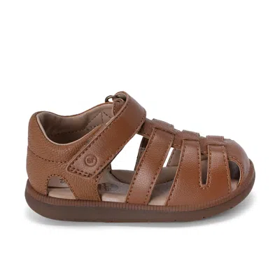 Stride Rite Srt Archie 2.0 (toddler) Kid's Shoes Tan : 4 Toddler M, Leather In Brown