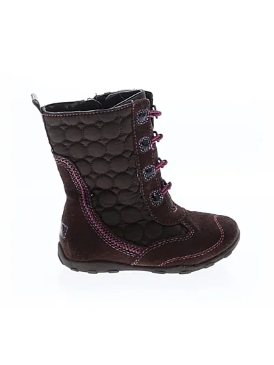 Pre-owned Stride Rite Kids' Boots In Brown