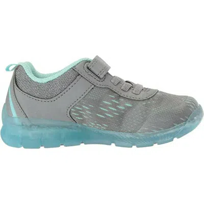 Stride Rite Kids' Boy's Made2play Lighted Neo Sneakers In Grey/blue In Gray