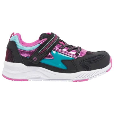 Stride Rite Kids' Boys Preschool   Lighted Cosmic In Black/multi