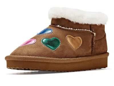 Stride Rite Emma (little Kid/big Kid) Kids Shoes Chestnut: 3 Little Kid M, Suede In Brown