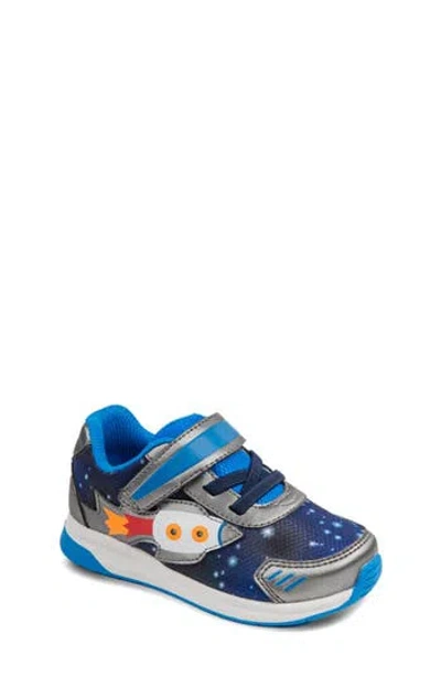 Stride Rite Kids' Astro Light-up Sneaker In Blue