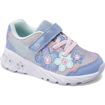 Stride Rite Kids' Lighted Glimmer 2.0 Sneaker In Multi