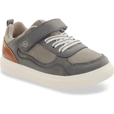 Stride Rite Kids' Nate Sneaker In Grey