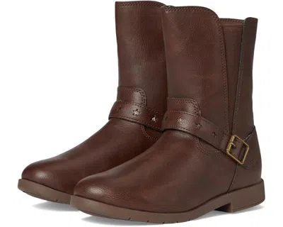 Stride Rite Kids  Sr Lizz Cg039001 Boot Brown Leather Mid Calf Western Rhs6309