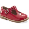 Stride Rite Kids' Susie T-strap Flat In Red