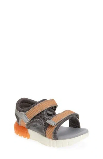 Stride Rite Kids' Vinnie Light-up Sandal In Orange