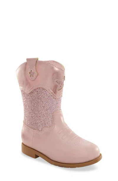 Stride Rite Kids' Wynona Western Boot In Blush