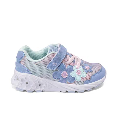 Stride Rite Lighted Glimmer 2.0 Sneaker - Little Kid In Blue
