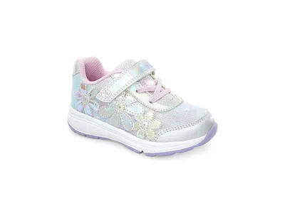 Stride Rite Kids' Lighted Glimmer (toddler) Girl's Shoes Iridescent: 9.5 Toddler M In Gray