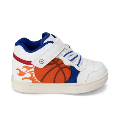 Stride Rite Lighted Hoop Dreams Sneaker - Big Kid In White