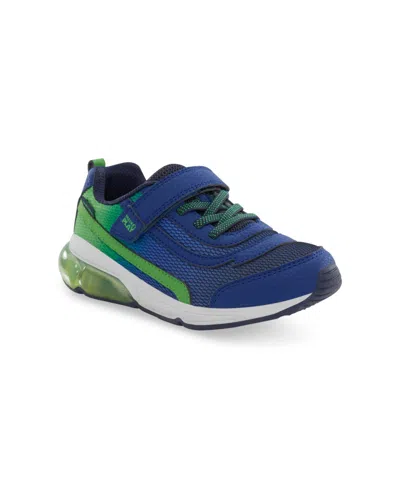 Stride Rite Kids' Little Boys M2p Surge Bounce Apma Approved Shoe In Navy,green