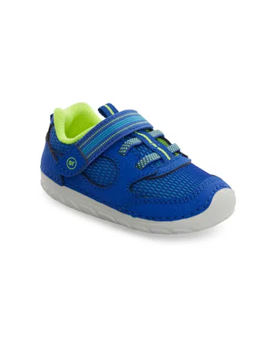 Stride Rite Kids' Little Boys Sm Turbo Apma Approved Shoe In Bright Blue