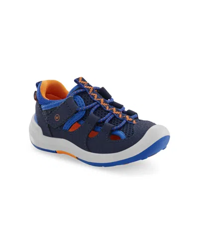 Stride Rite Kids' Little Boys Srt Wade 2.0 Apma Approved Shoe In Navy Multi