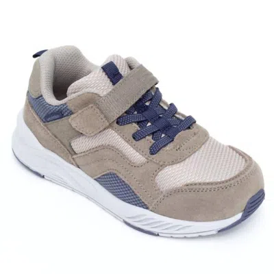 Stride Rite Little Kid's Made2play Brighton Sneaker In Taupe In Multi