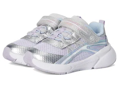 Stride Rite Kids' M2p Journey 3.0 (toddler) Girl's Shoes Silver Sparkle : 5 Toddler M, Leather/textile