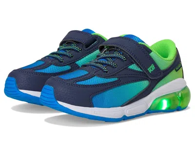 Stride Rite M2p Lighted Phantom (little Kid) Kid's Shoes Blue : 1.5 Little Kid W, Textile