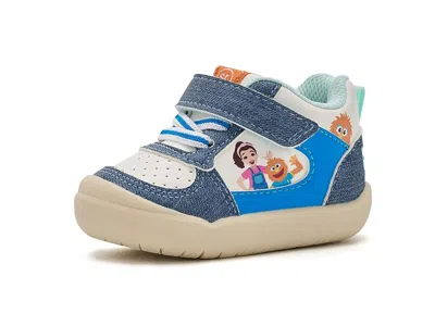 Stride Rite Ms Rachel Where Is Herbie Mid (infant) Kid's Shoes Denim: 5 Toddler M In Blue
