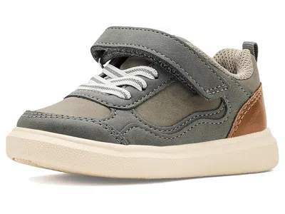 Stride Rite Nate (toddler/little Kid) Kid's Shoes Grey : 12 Little Kid M, Synthetic In Gray