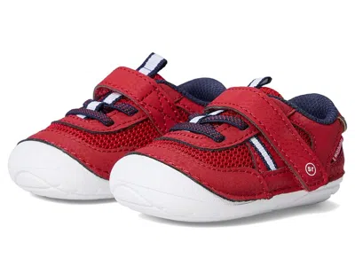 Stride Rite Kids' Sm Apollo (infant/toddler) Boys Shoes Red : 4 Toddler M, Textile In Multi