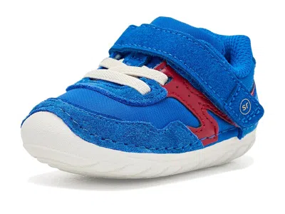 Stride Rite Sm London Run Mini (infant/toddler) Kid's Shoes Blue/red: 5.5 Toddler W, Leather