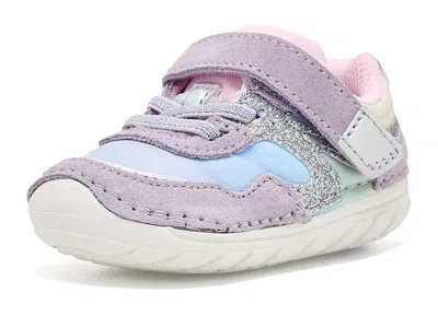 Stride Rite Sm London Run Mini (infant/toddler) Kid's Shoes Lilac: 4 Toddler M, Leather In Multi