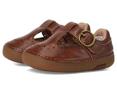Stride Rite Sm Mara Mini(infant/toddler) Kid's Shoes Cedar : 5 Toddler W, Synthetic In Brown