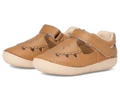 Stride Rite Kids' Sm Noelle (infant/toddler) Girl's Shoes Honey Tan : 3 Infant M, Leather In Multi