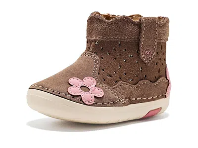 Stride Rite Kids' Sm Replay Boots Mini (infant/toddler) Girls Shoes Brown: 6 Toddler W, Leather