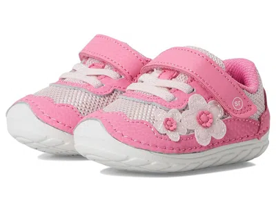 Stride Rite Sm Rosa(infant/toddler) Kid's Shoes Blush : 3 Infant W, Leather In Pink