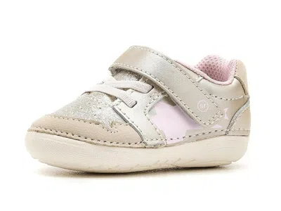 Stride Rite Sm Waverly (toddler/infant) Kid's Shoes Champagne : 3 Infant M, Leather In Gold