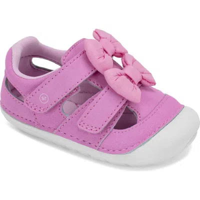 Stride Rite Kids'  Soft Motion™ Triton Fisherman Sandal In Pink