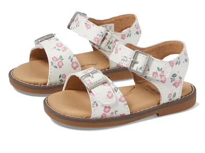 Stride Rite Sr Alina (toddler/little Kid) Girl's Shoes White Floral : 10 Toddler M, Leather
