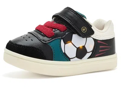 Stride Rite Sr Lighted Goal (toddler/little Kid) Kid's Shoes Black Multi: 1 Little Kid W