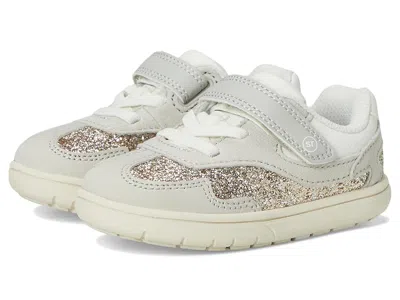 Stride Rite Srt Arlo (toddler/little Kid) Girls Shoes Platinum : 10 Toddler M, Leather In Silver